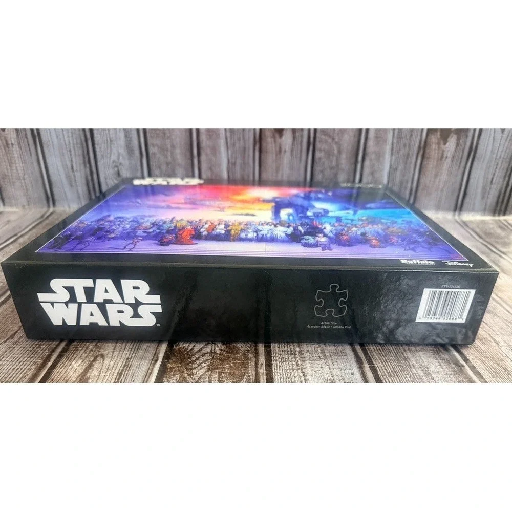 Star Wars 2000 Piece Puzzle SEALED Buffalo Games Disney Jigsaw Large Puzzle